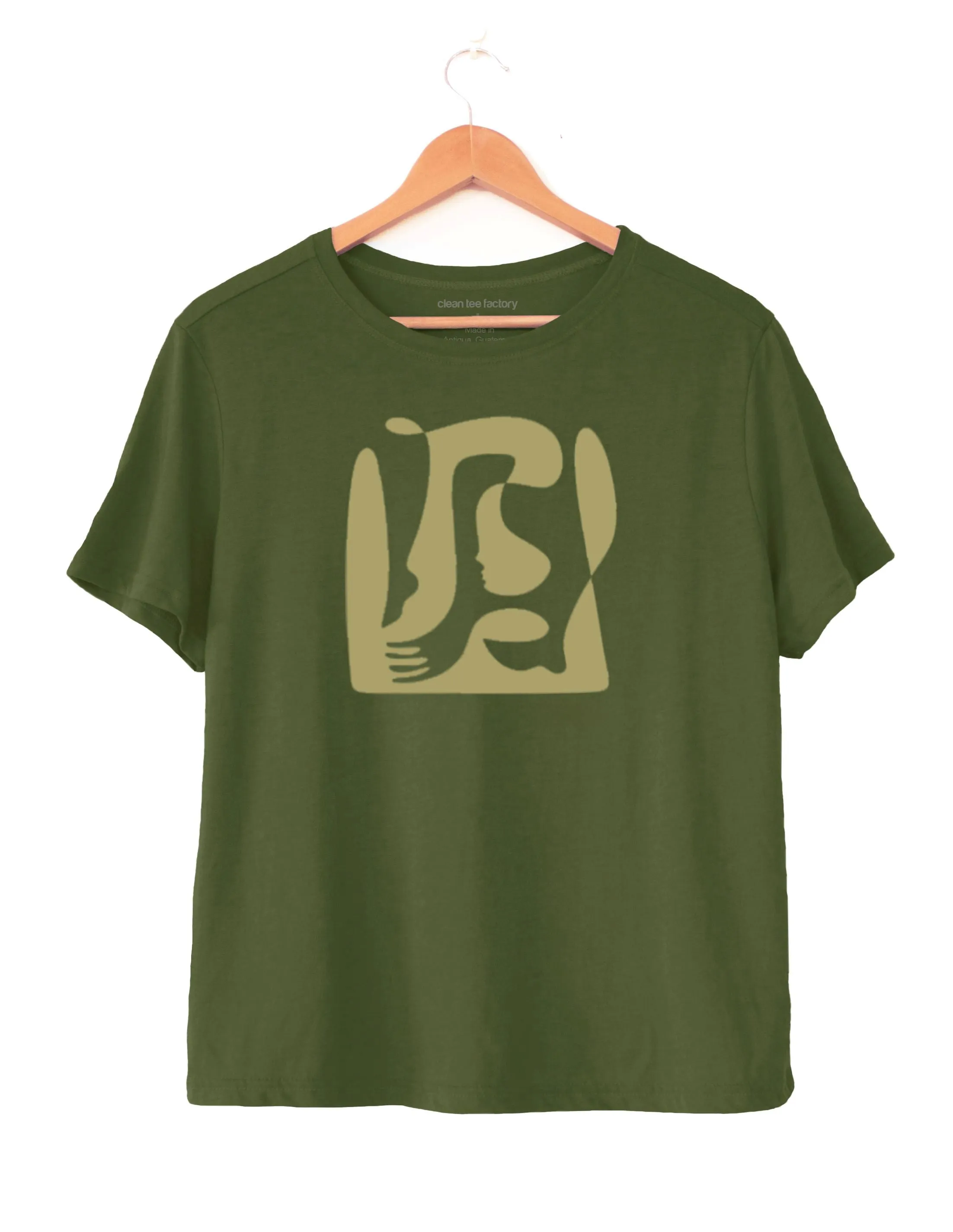 WOMAN #2 - Women's Boxy Tee in Butter Soft Cotton/Modal