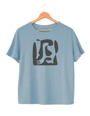 WOMAN #2 - Women's Boxy Tee in Butter Soft Cotton/Modal