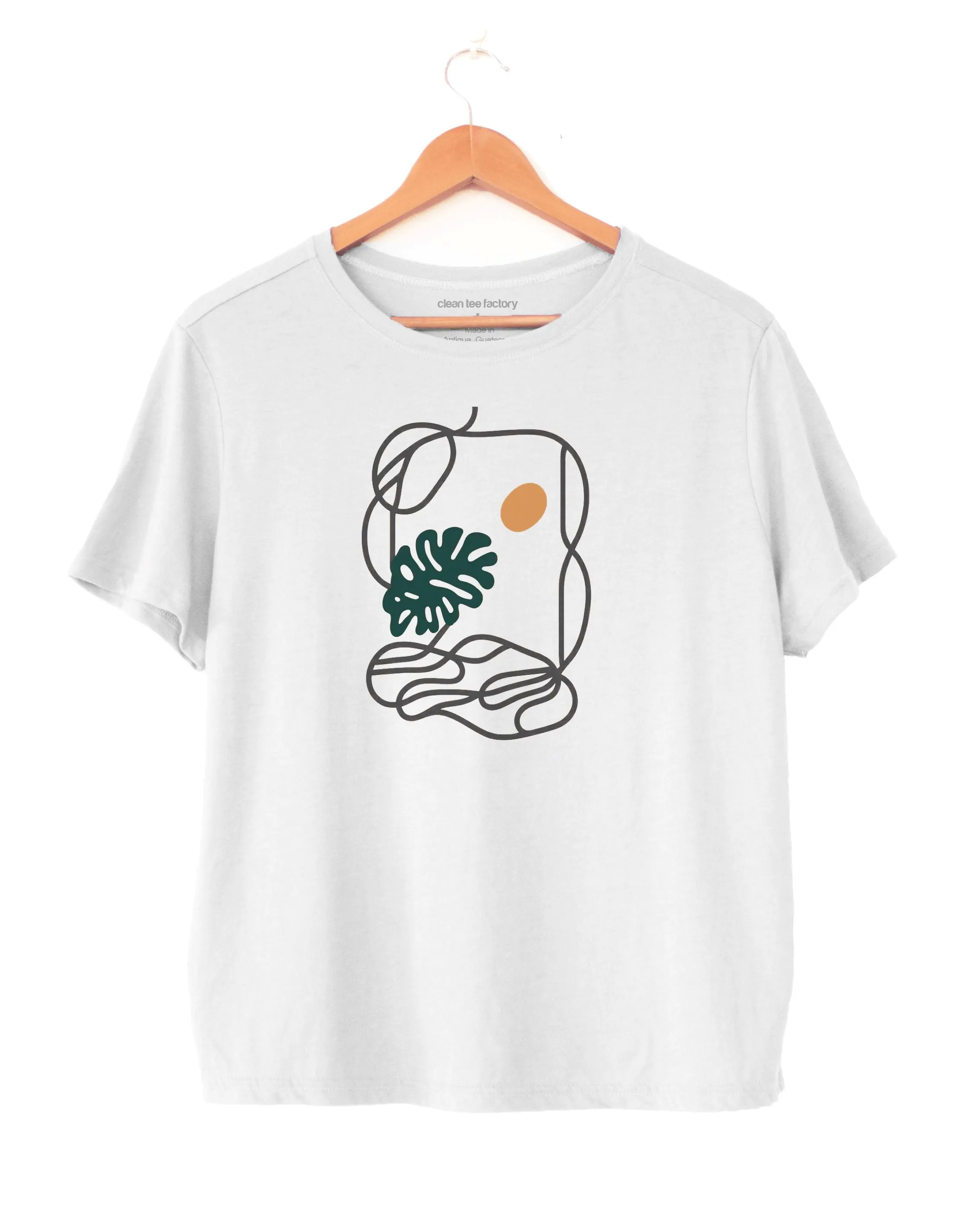 WOMAN #3 - Women's Boxy Tee in Butter Soft Cotton/Modal