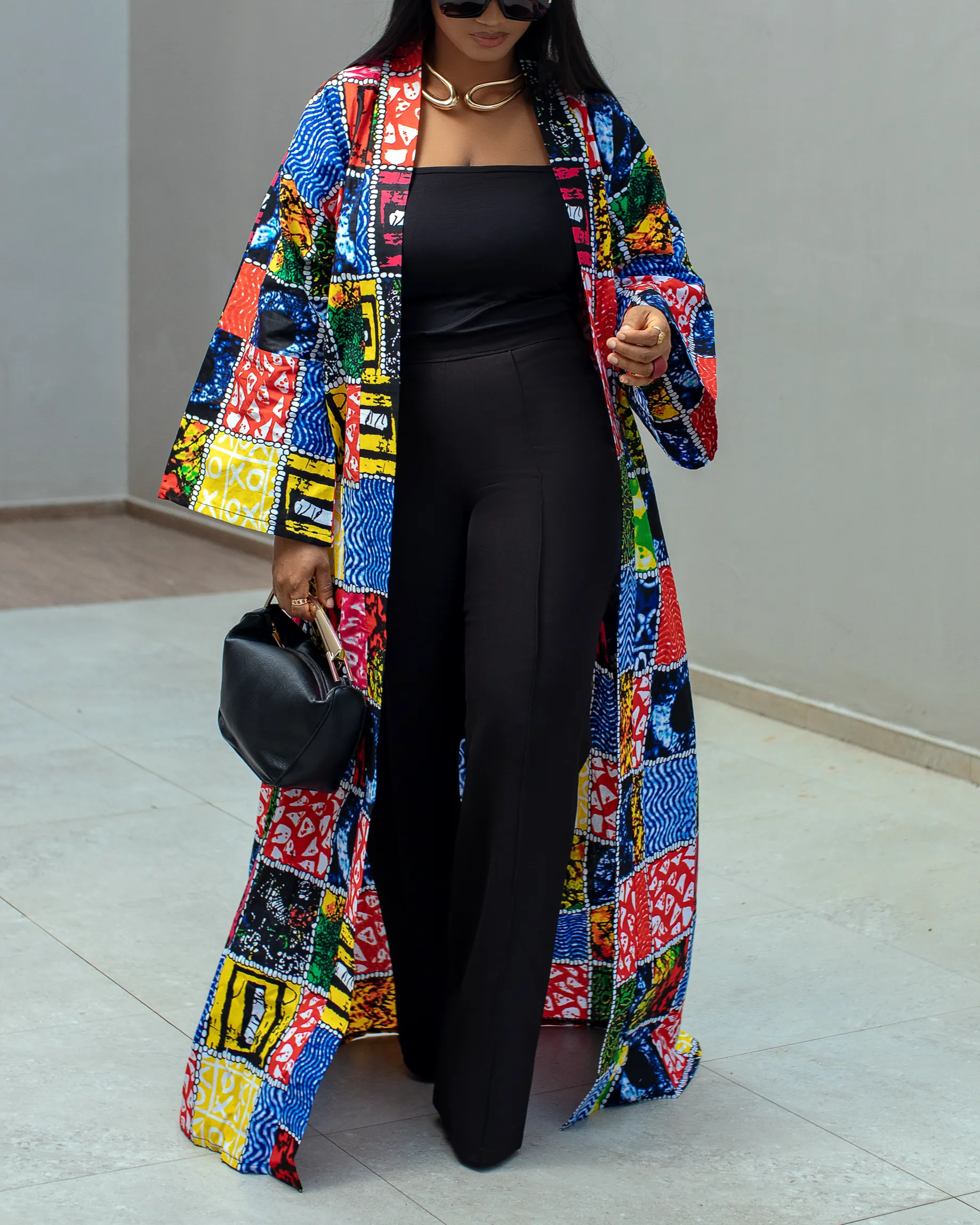 Women's Casual Print Kimono