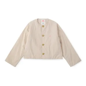 WOMEN'S INSULATION COLLARLESS WIDE JACKET