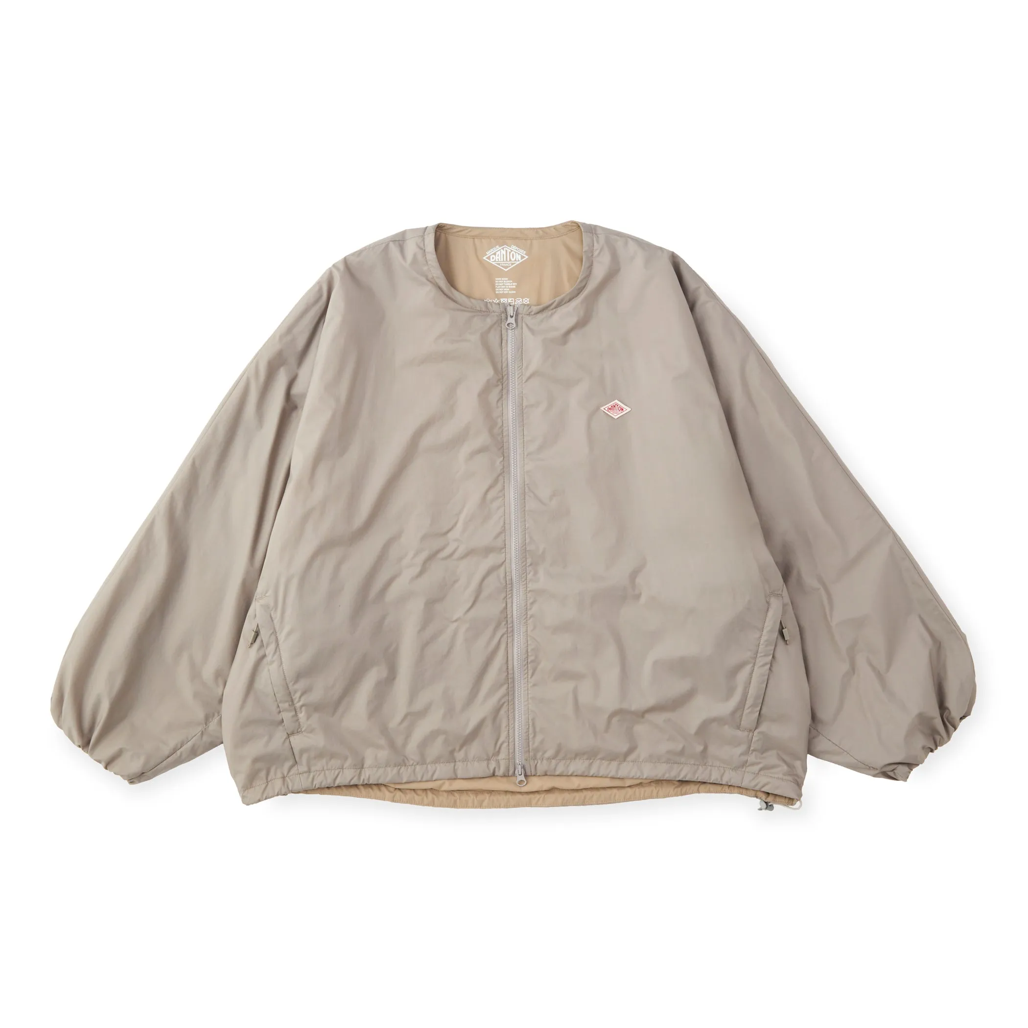 WOMEN'S INSULATION DOLMAN COLLARLESS JACKET