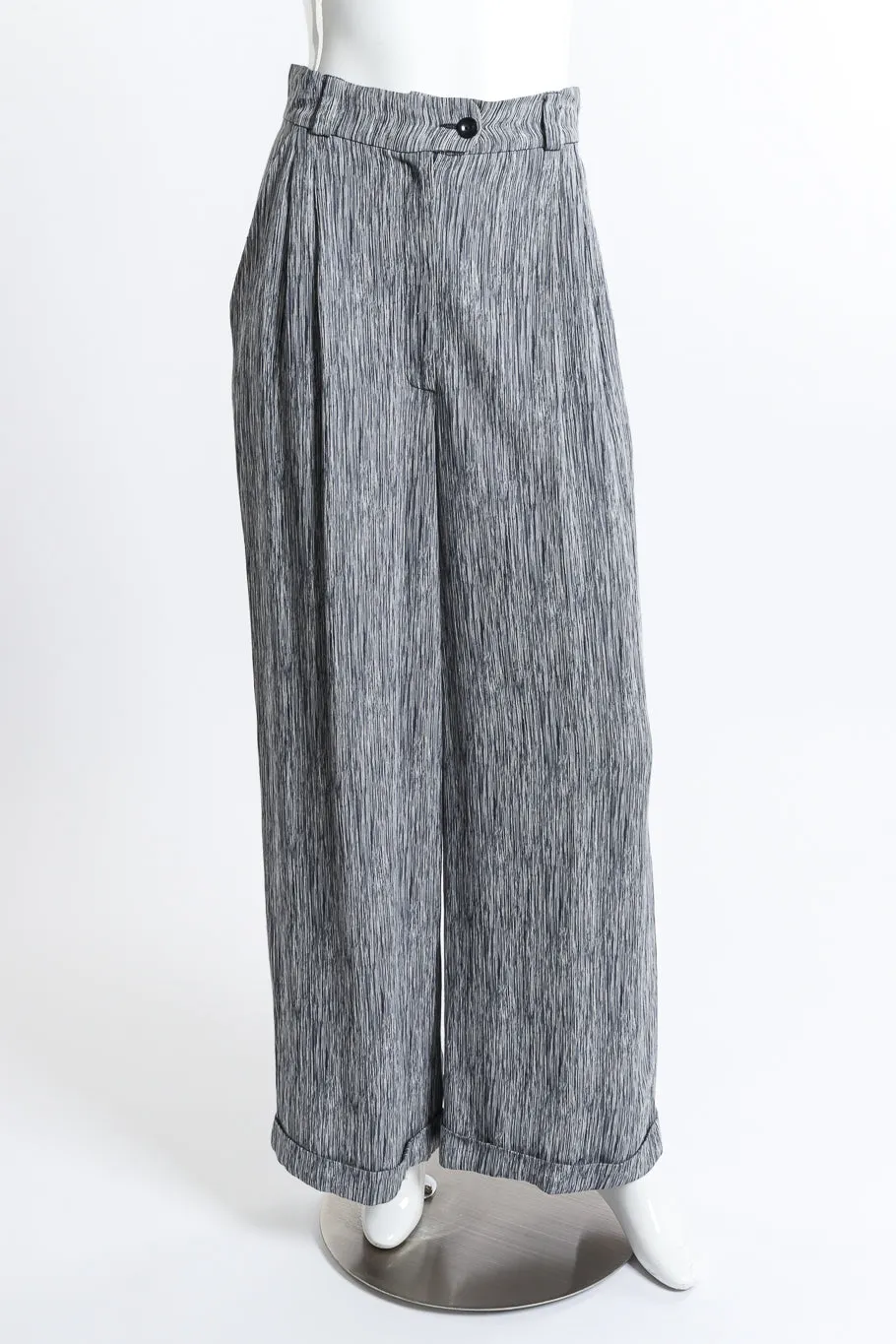 Woodgrain Stripe Jacket & Pant Set