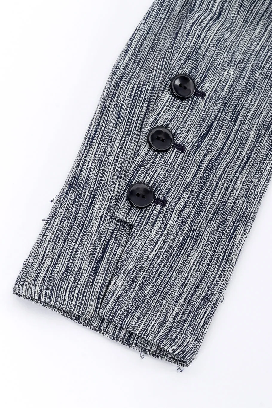 Woodgrain Stripe Jacket & Pant Set