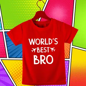 World's Best Bro Gift T-Shirt for Kids