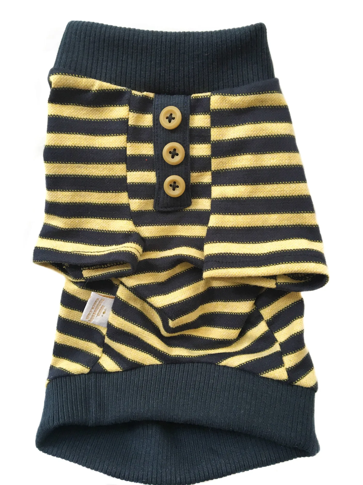 Yellow and Navy T-Shirt