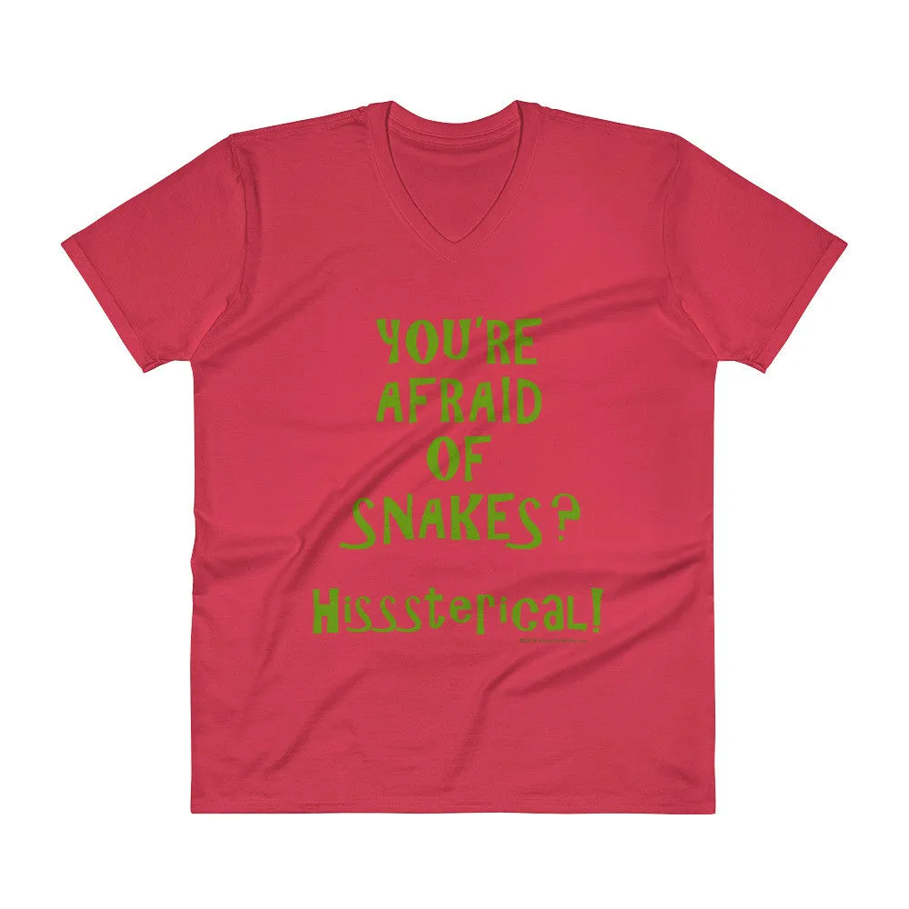 You're Afraid of Snakes? V-Neck T-Shirt