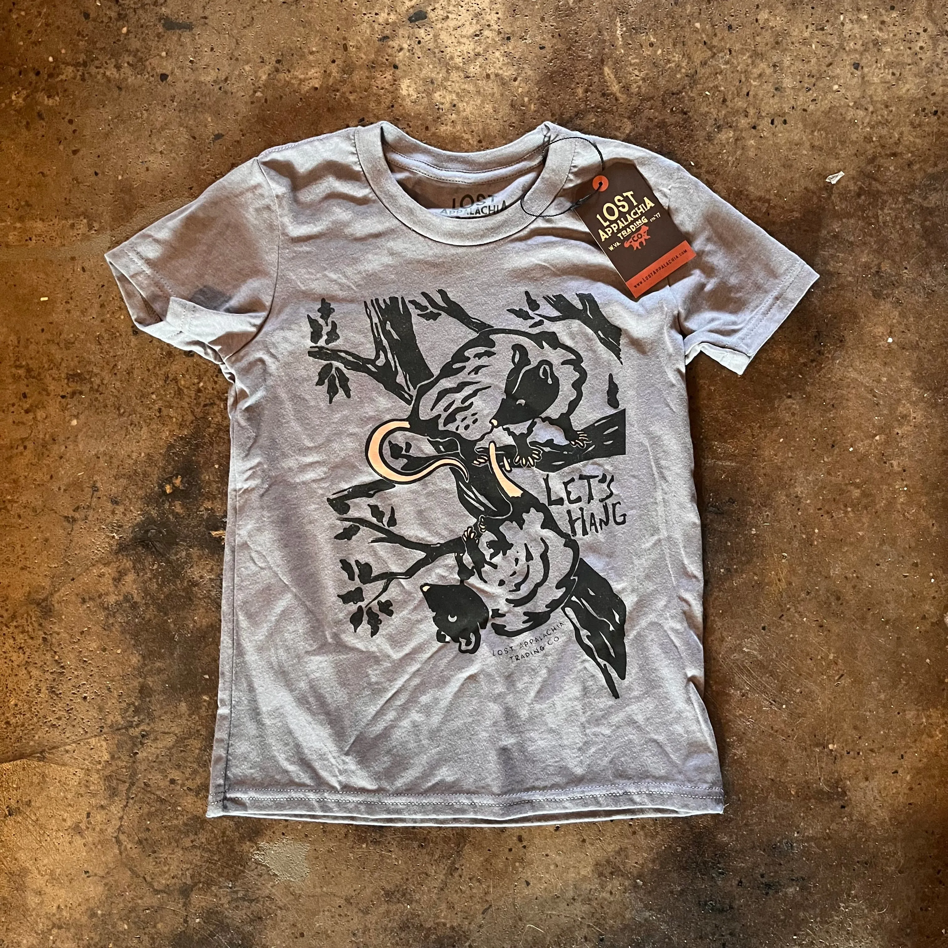 Youth Opossum Hangs Tee