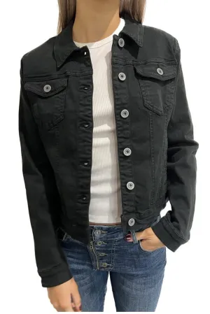ZABECCA THE LABEL Denim Jacket - Black