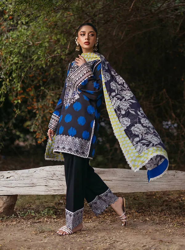 ZAINAB CHOTTANI | TAHRA LAWN '24 | FREYA - D 10B