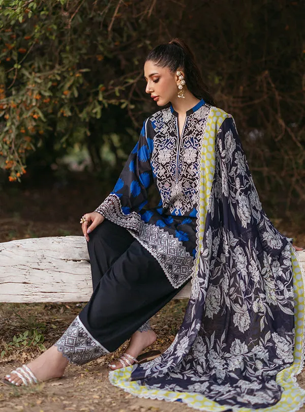 ZAINAB CHOTTANI | TAHRA LAWN '24 | FREYA - D 10B