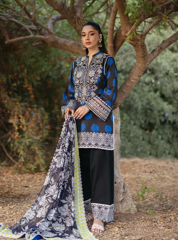 ZAINAB CHOTTANI | TAHRA LAWN '24 | FREYA - D 10B