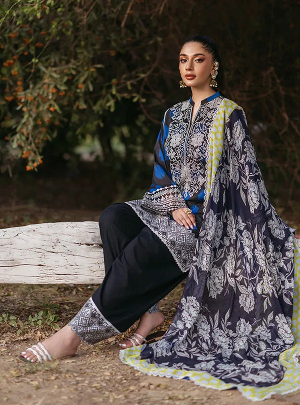 ZAINAB CHOTTANI | TAHRA LAWN '24 | FREYA - D 10B