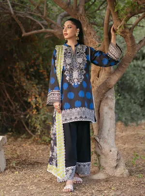 ZAINAB CHOTTANI | TAHRA LAWN '24 | FREYA - D 10B