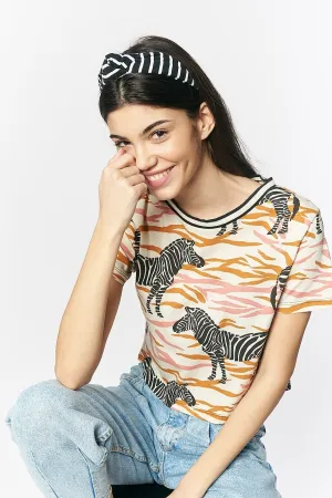Zebra Print Tee