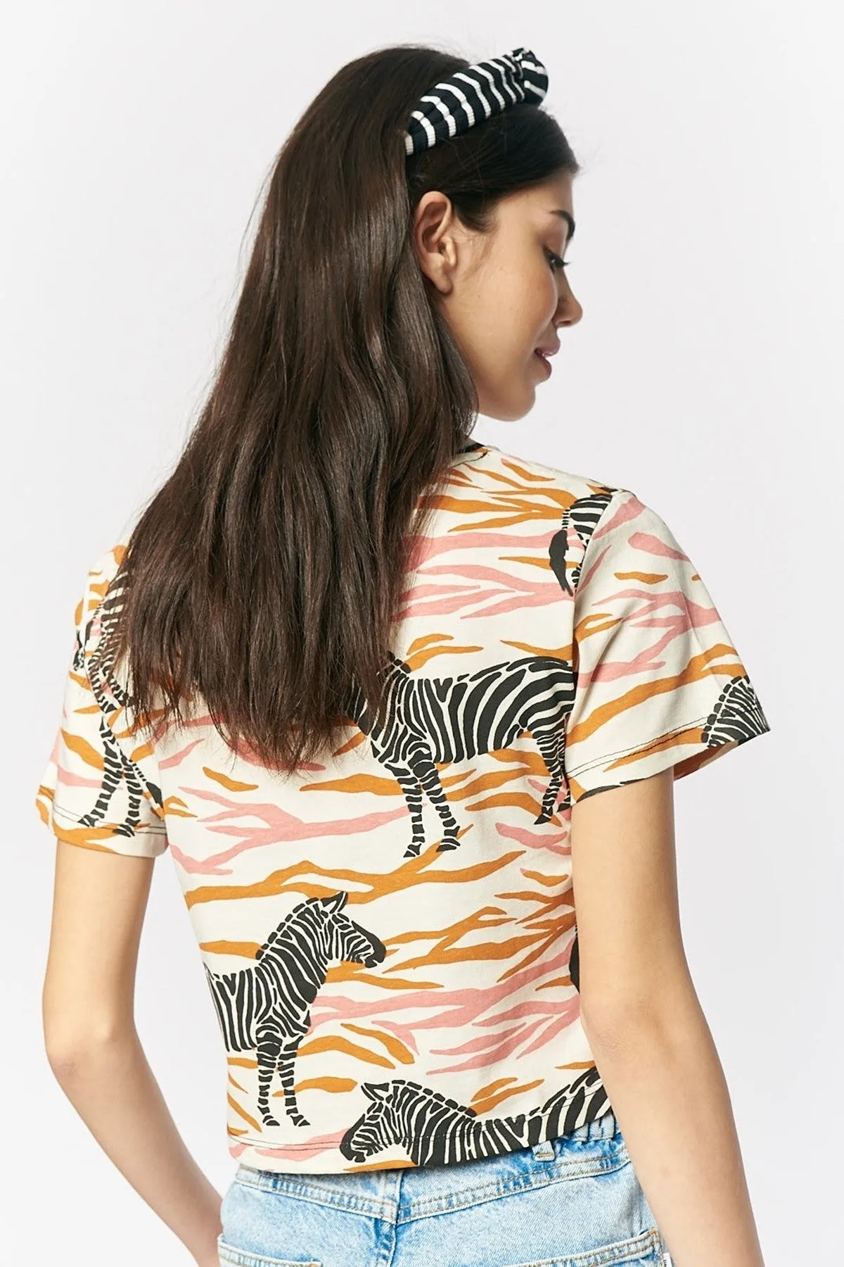 Zebra Print Tee