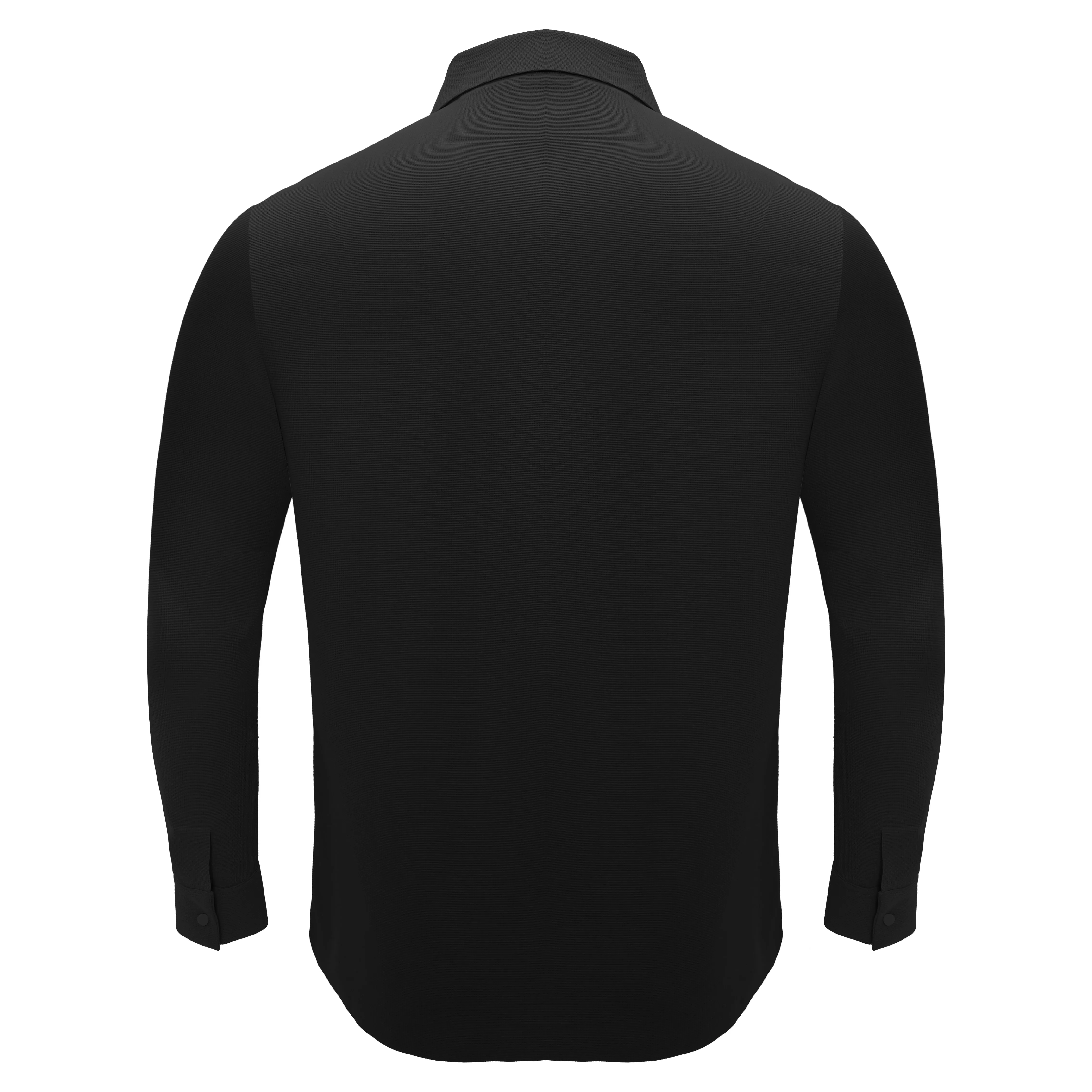 Zenith Zip Shirt BLACK