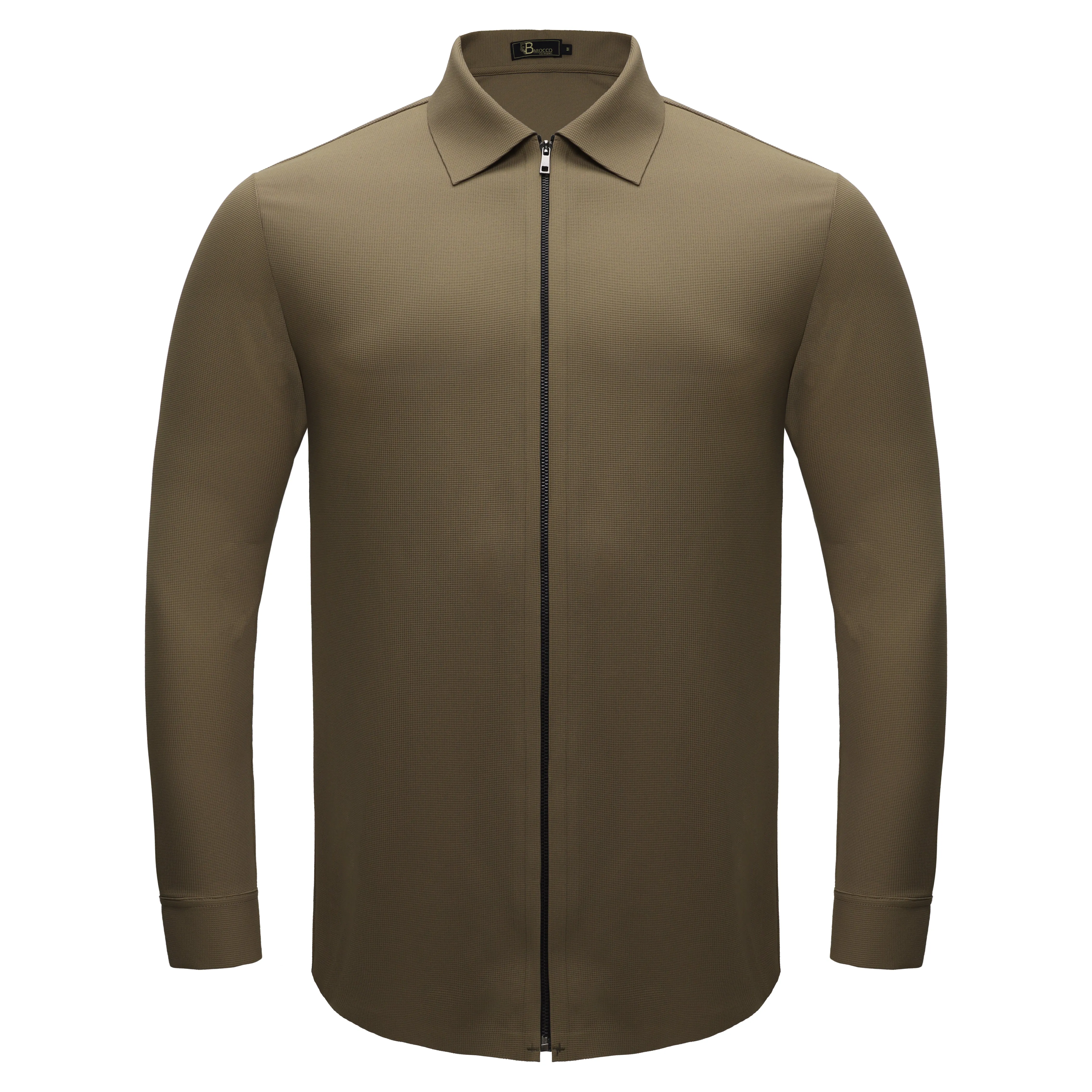 Zenith Zip Shirt KHAKI