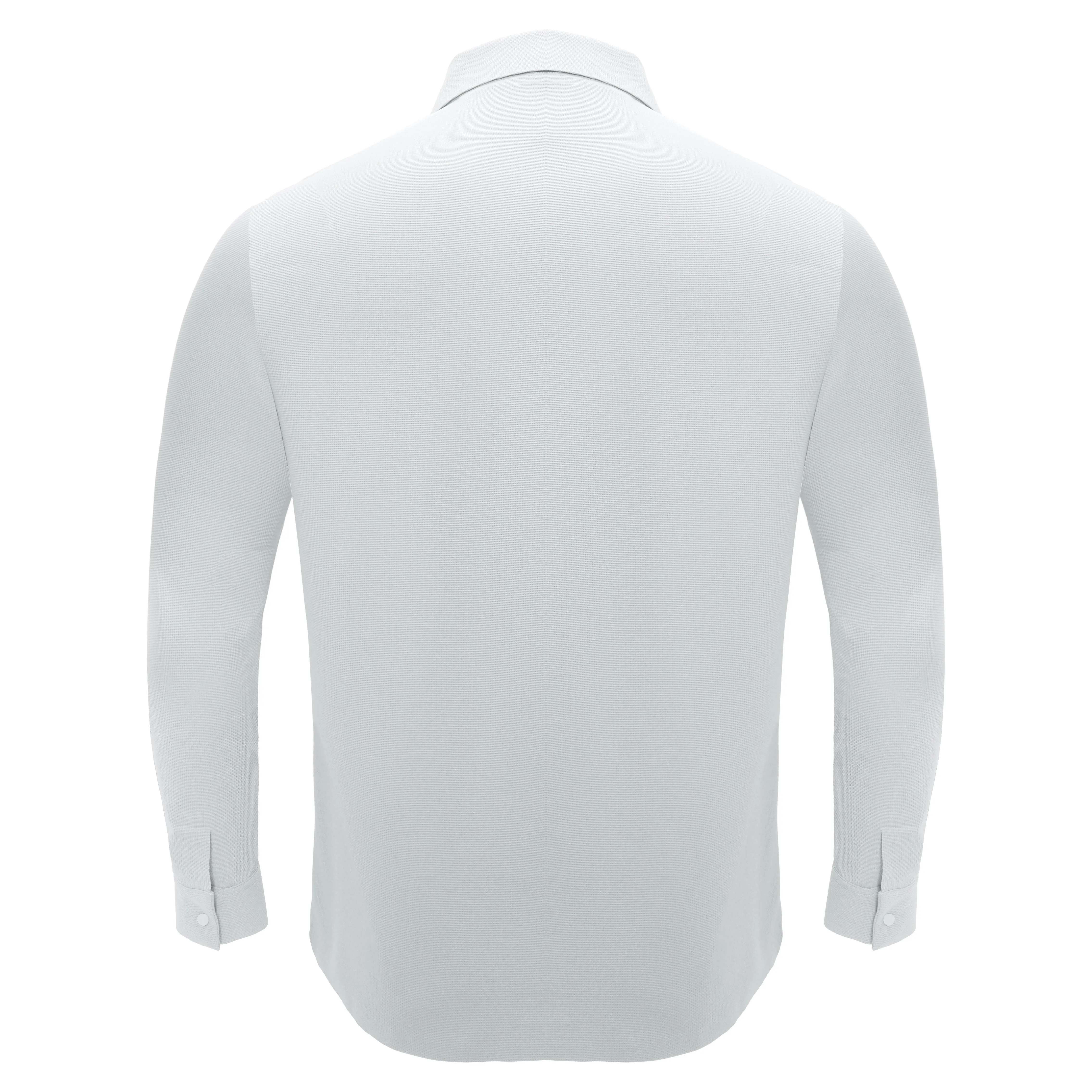 Zenith Zip Shirt WHITE