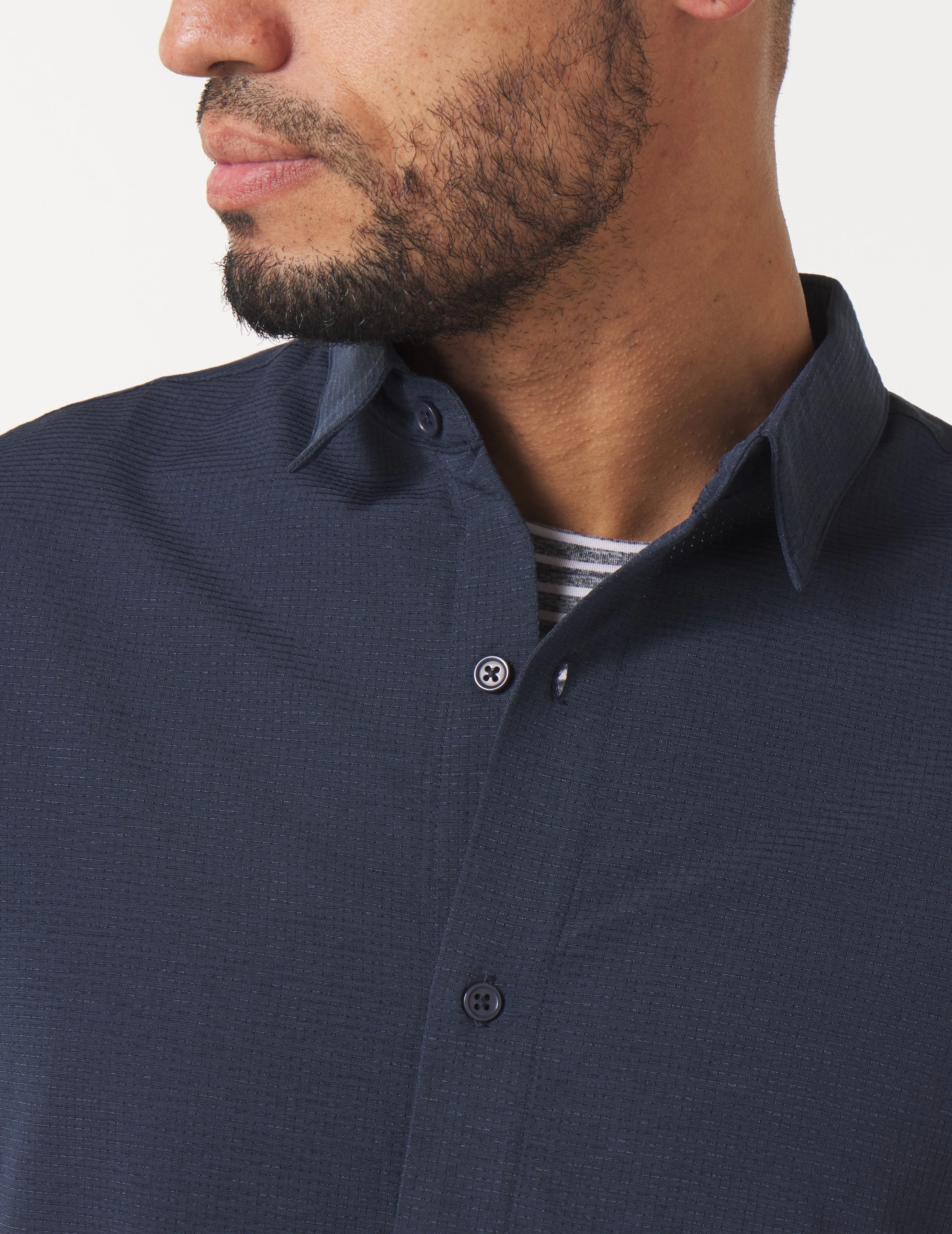 Zephyr Shirt: Navy