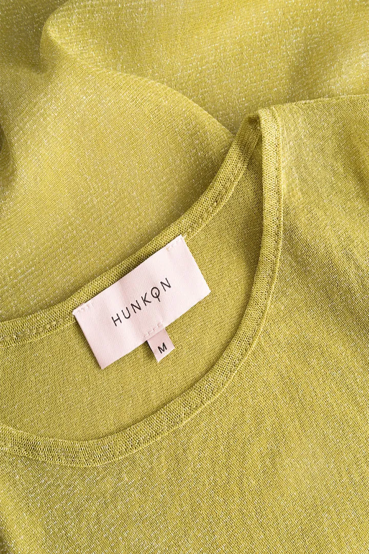 Zion Dress - Golden lime
