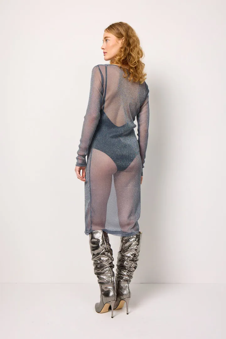 Zion Dress - Steel Grey