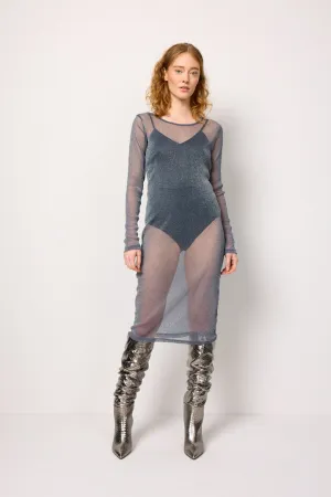 Zion Dress - Steel Grey