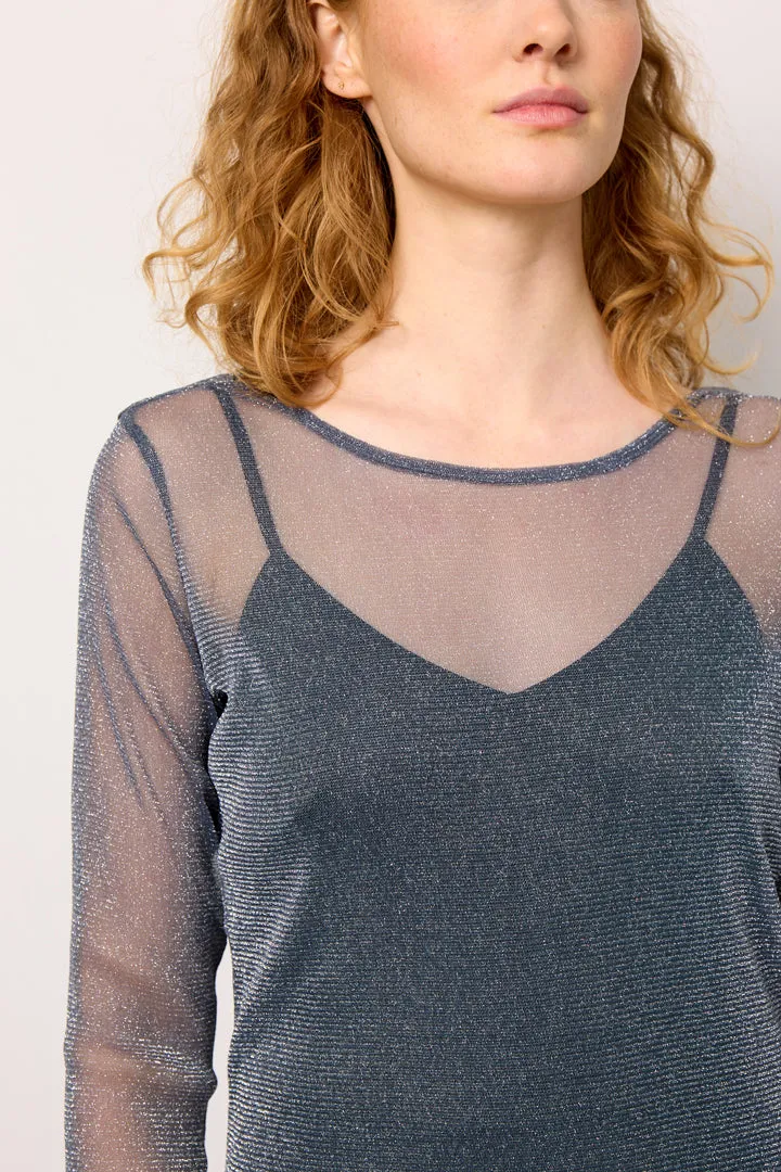Zion Dress - Steel Grey