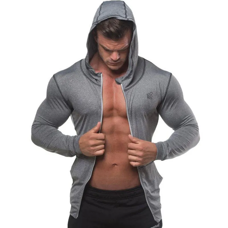 Zipper Thin Fitness  Jacket