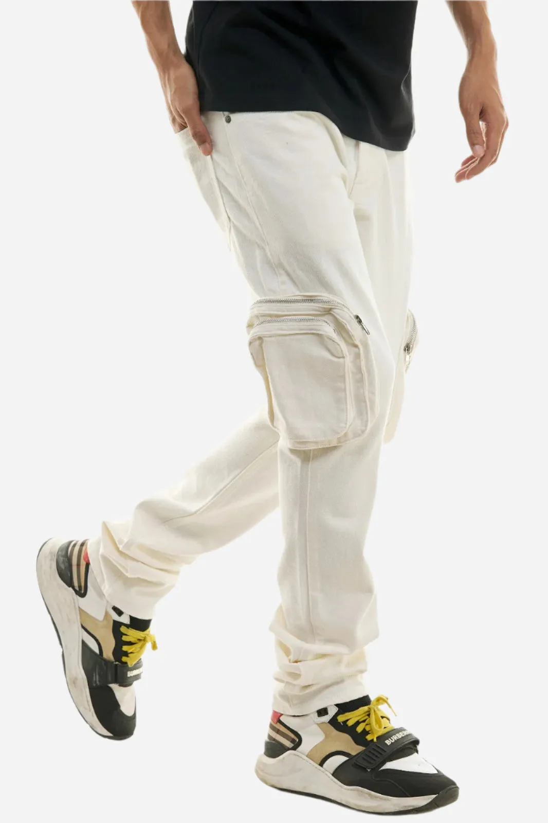 ZipZip cargo Pants - Skinny - Skinny Fit Cargo