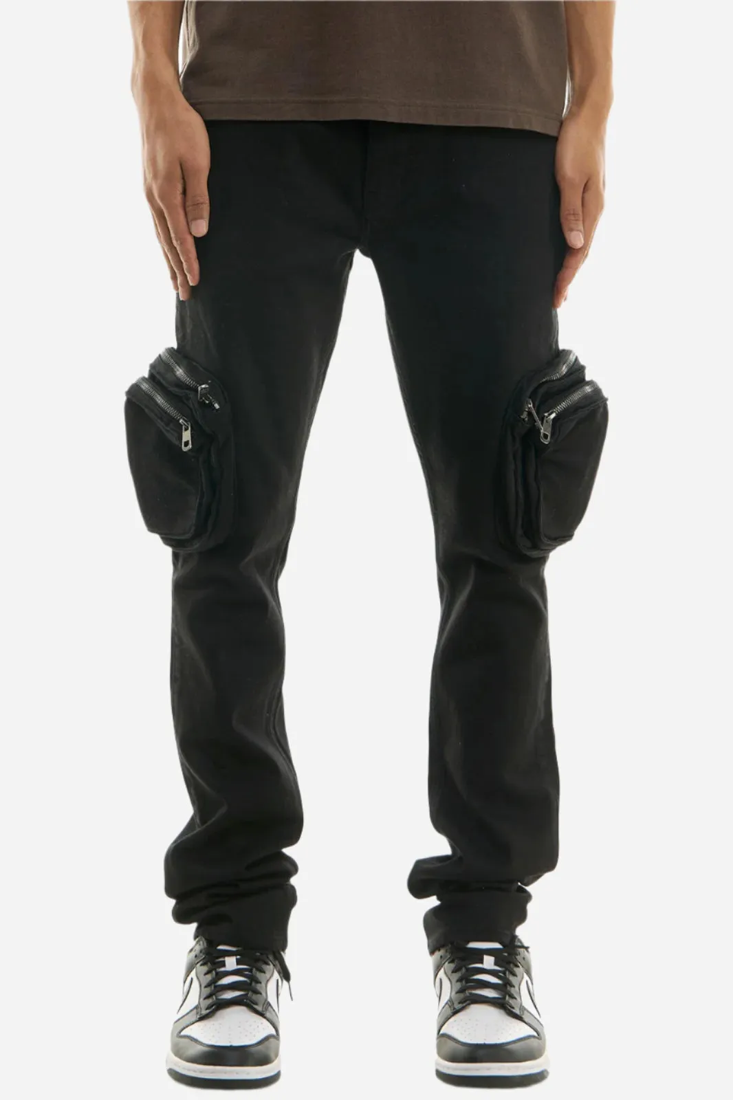 ZipZip cargo Pants - Skinny - Skinny Fit Cargo