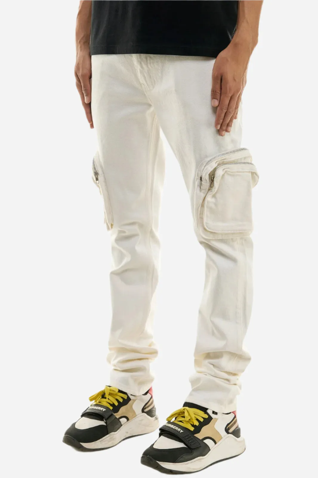 ZipZip cargo Pants - Skinny - Skinny Fit Cargo