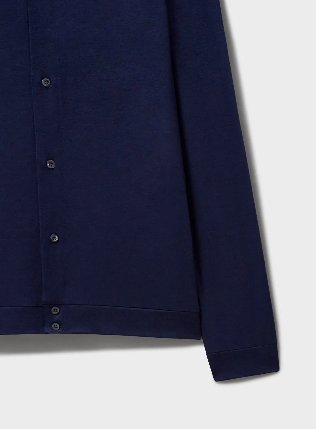 ZQ Merino Wool Steel Blue Jersey Shirt