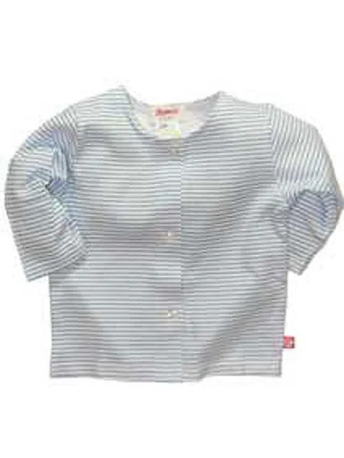 Zutano Chambray Candy Stripe Jacket