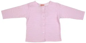 Zutano Pink Candy Stripe Jacket 6-12 months